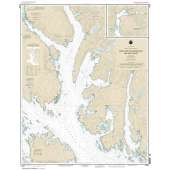 NOAA Chart 17431: N. end of Cordova Bay and Hetta Inlet