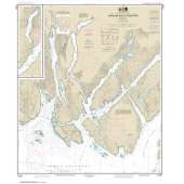 HISTORICAL NOAA Chart 17437: Portland Inlet to Nakat Bay