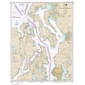 HISTORICAL NOAA Chart 18441: Puget Sound-northern part