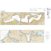 HISTORICAL NOAA Chart 18447: Lake Washington Ship Canal and Lake Washington