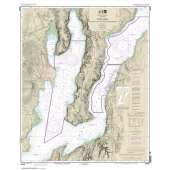 HISTORICAL NOAA Chart 18458: Hood Canal-South Point to Quatsap Point including Dabob Bay