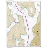 Pacific Coast NOAA Charts :NOAA Chart 18473: Puget Sound-Oak Bay to Shilshole Bay