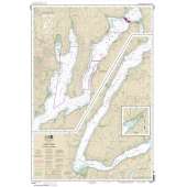 HISTORICAL NOAA Chart 18476: Puget Sound-Hood Canal and Dabob Bay