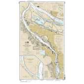 HISTORICAL NOAA Chart 18526: Port of Portland: Including Vancouver;Multnomah Channel-southern part