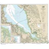 NOAA Chart 18651: San Francisco Bay-southern part
