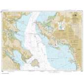 HISTORICAL NOAA Chart 18653: San Francisco Bay-Angel Island to Point San Pedro