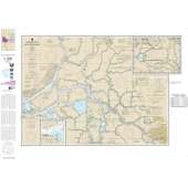 NOAA Chart 18661: Sacramento and San Joaquin Rivers Old River: Middle River and San Joaquin River extension;Sherman Island