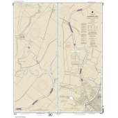 HISTORICAL NOAA Chart 18664: Sacramento River Sacramento to Fourmile Bend