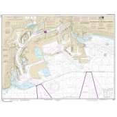 HISTORICAL NOAA Chart 18751: Los Angeles and Long Beach Harbors