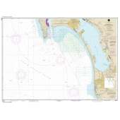 HISTORICAL NOAA Chart 18772: Approaches to San Diego Bay