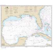 Gulf Coast NOAA Charts :NOAA Chart 411: Gulf of Mexico