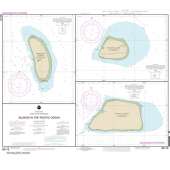 HISTORICAL NOAA Chart 83116: Islands in the Pacific Ocean-Jarvis: Bake and Howland Islands