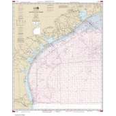 HISTORICAL NOAA Chart 1117A: Galveston to Rio Grande (Oil and Gas Leasing Areas)