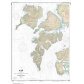 Alaska NOAA Charts :HISTORICAL NOAA Chart 17406: Baker: Noyes: and LuluIslands and adjacent waters