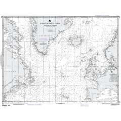 NGA Chart 121: North Atlantic Ocean Northern Sheet