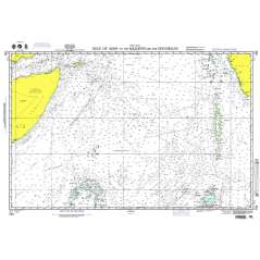 NGA Chart 703: Gulf of Aden to Maldive Is. and Seychels