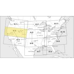 FAA Chart: High Altitude Enroute H 3/4