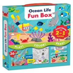 Ocean Life Fun Box: Includes a Storybook and a 2-in-1 puzzle