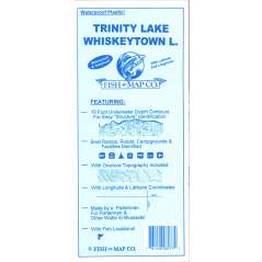 Fish-n-Map: Trinity Lake / Whiskeytown Lake