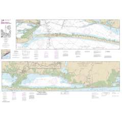 NOAA Chart 11319: Intracoastal Waterway Cedar Lakes to Espiritu Santo Bay