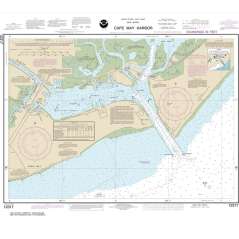 NOAA Chart 12317: Cape May Harbor