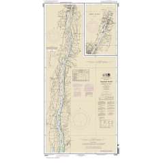 NOAA Chart 12348: Hudson River Coxsackie to Troy