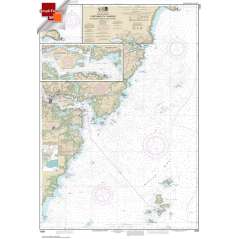 NOAA Chart 13283: Portsmouth Harbor Cape Neddick Harbor to Isles of Shoals