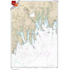 NOAA Chart 13324: Tibbett Narrows to Schoodic Island