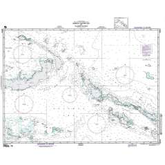NGA Chart 82010: Bismarck Archipelago and Solomon Islands