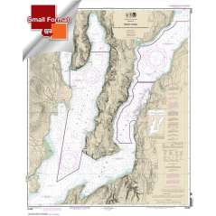 NOAA Chart 18458: Hood Canal-South Point to Quatsap Point including Dabob Bay