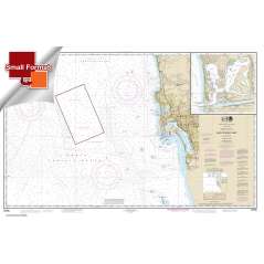 NOAA Chart 18765: Approaches to San Diego Bay