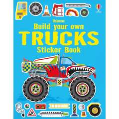 Build Your Own Trucks Sticker Book - Book - Paracay
