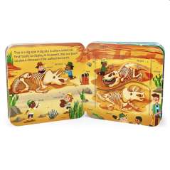Peek-a-Flap Dino - Book - Paracay