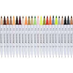 Studio Series Skin Tone Dual-tip Markers - 24 colors - Paracay