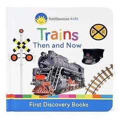 Trains Then And Now - Book - Paracay
