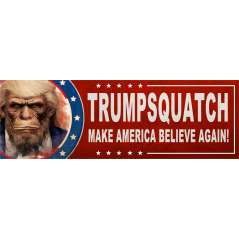 Trumpsquatch - Vinyl Bumper Sticker - Paracay