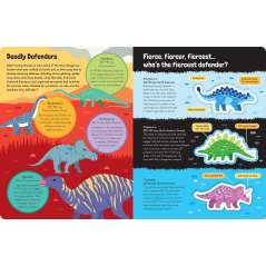 Awesome Fierce Dinosaurs - Book - Paracay