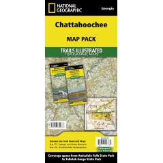 Chattahoochee National Forest Map 2 Pack - Book - Paracay
