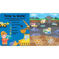 Easy Peely Diggers - Peel, Stick, Play! - Board Book - Paracay
