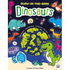 Glow-In-The-Dark-Dinosaurs-Sticker-Activity-Book-Book