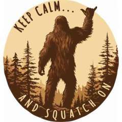 Keep Calm - Vinyl Sticker (1 STICKER) - Paracay