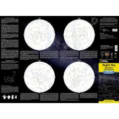Night Sky Northern Hemisphere: Stargazer Map and Guide - Book - Paracay