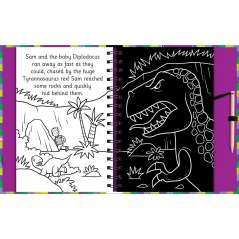 Scratch And Draw Dinosaurs - Book - Paracay