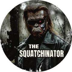 Squatchinator - Vinyl Sticker (1 STICKER) - Paracay