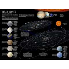 The Solar System: Stargazer Map and Guide - Book - Paracay