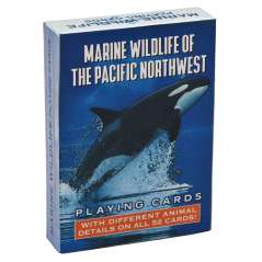 Marine Wildlife of the Pacific Northwest - Playing Cards - Paracay