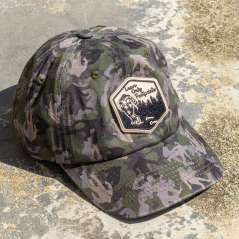 Bigfoot Camo with Leave Only Footprints Patch - Hat - Paracay