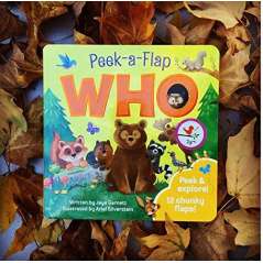 Peek-a-Flap: Who - Book - Paracay