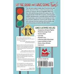 Road Trip Activities And Travel Journal For Kids  - Book - Paracay