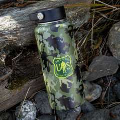 Leave Only Footprints Green Camo - 32 oz. Water Bottle - Paracay
